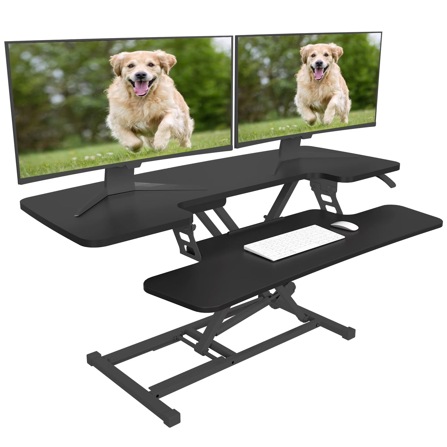 Standing Office Desk Converter, Black, 40 Inch